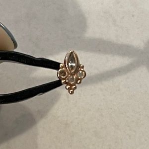 BVLA 14K Rose Gold Mini Marquis Sarai